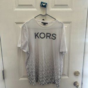 Michael Kors - Designer Brand - White T-Shirt - Large - Excellent Condition